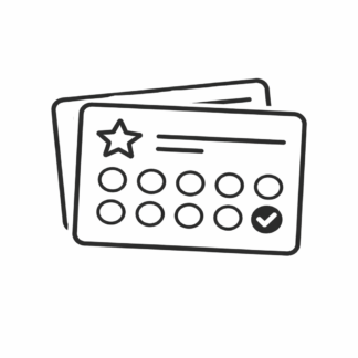 piktogram karty lojalnościowe