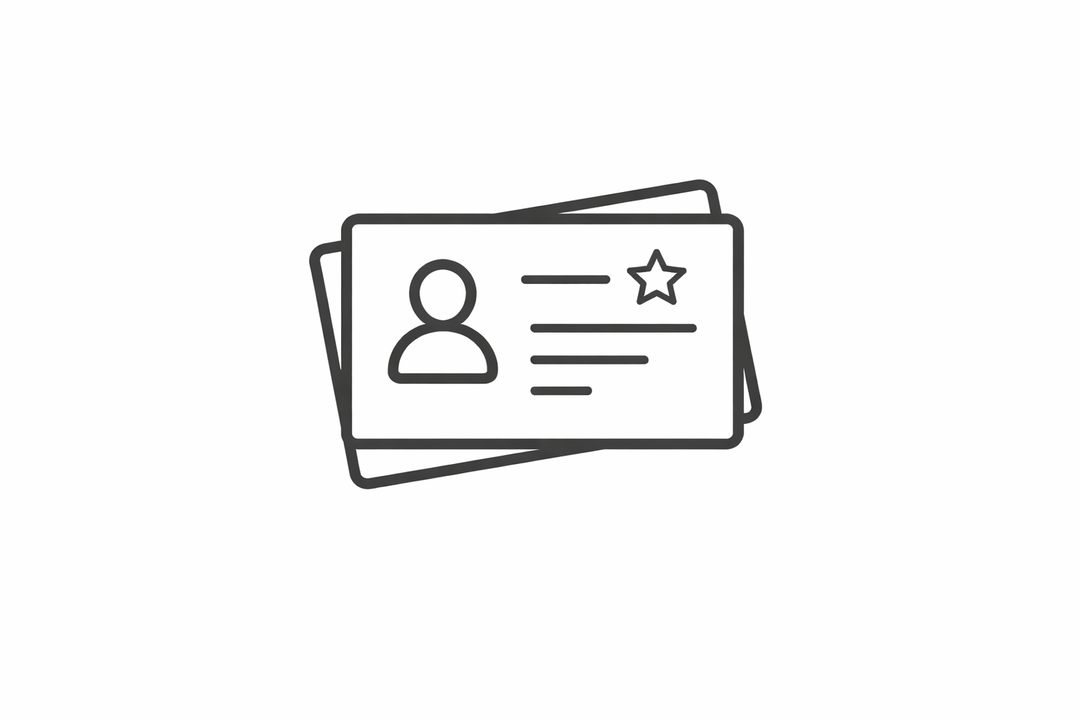 piktogram wizytówki