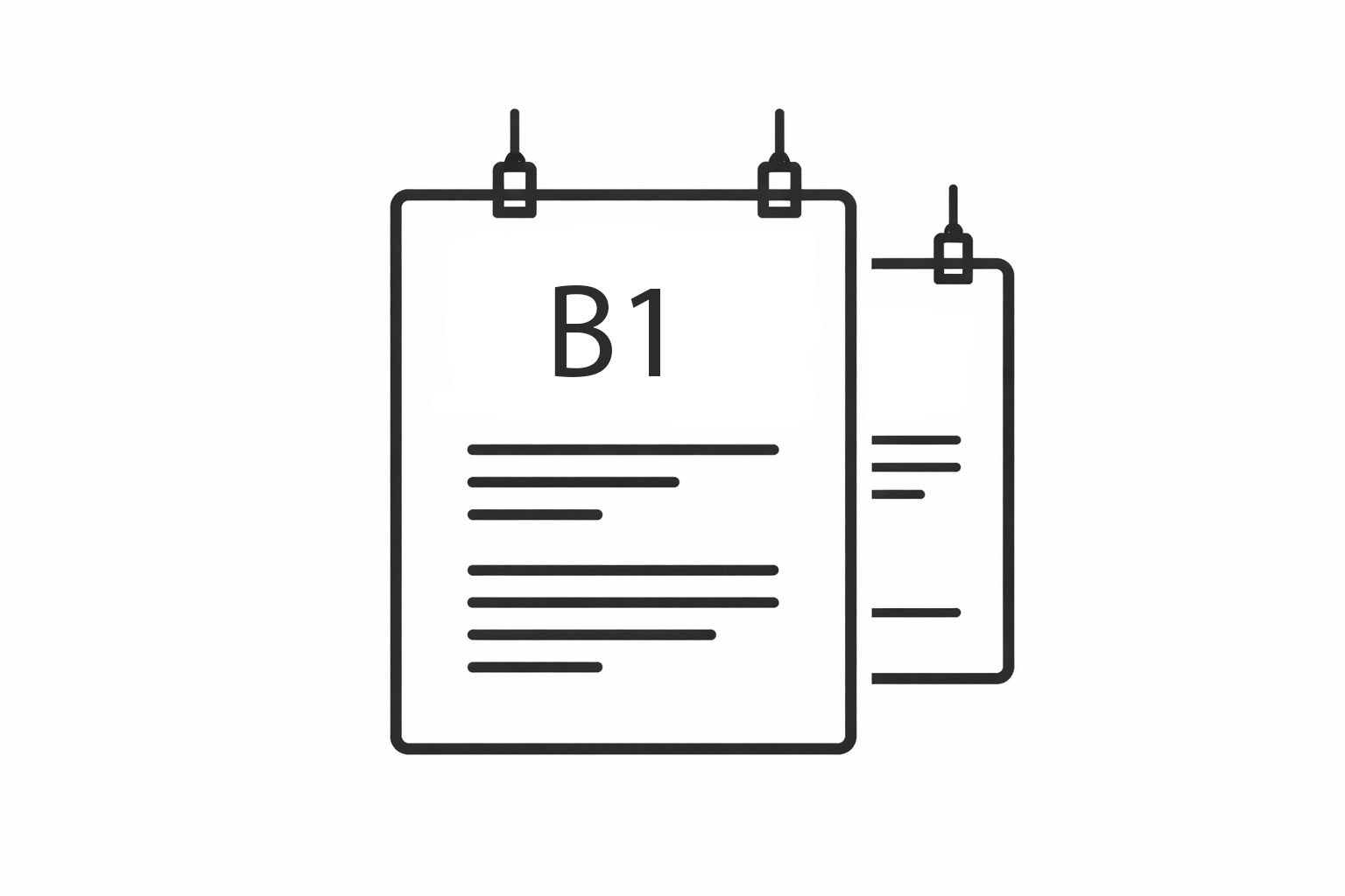 Plakaty B1 - 707 x 1000 mm