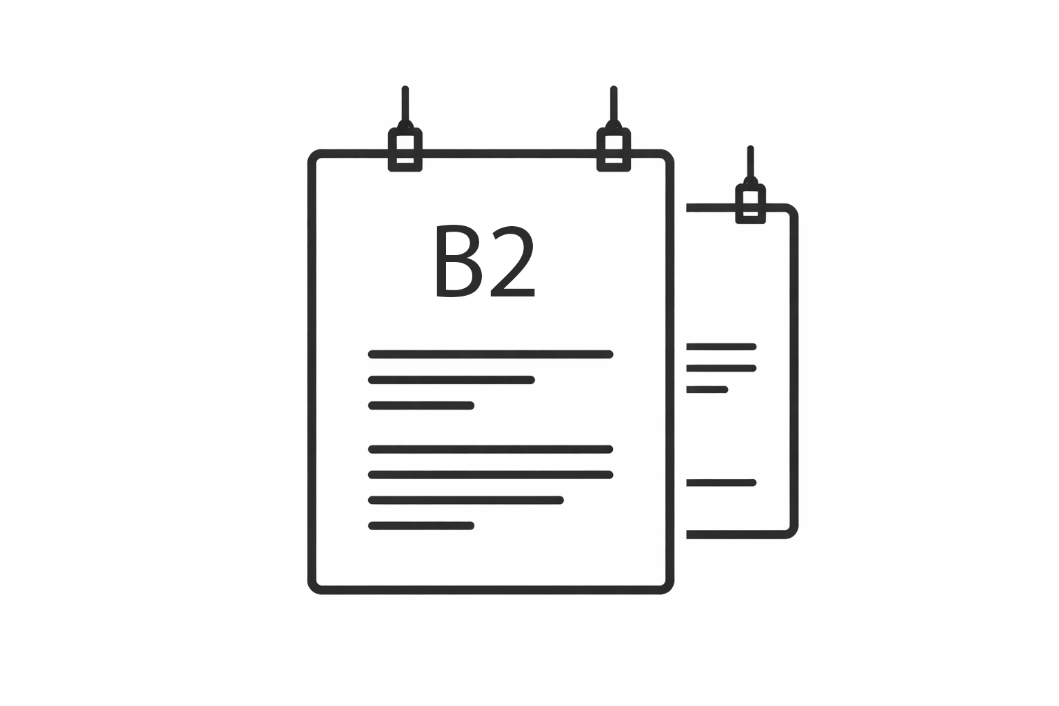 Plakaty B2 - 500 x 707 mm