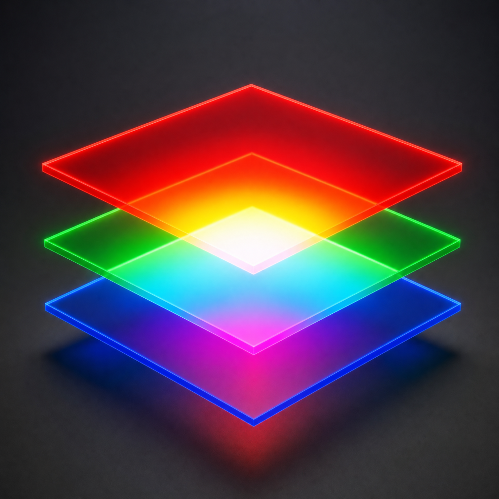 warstwy rgb