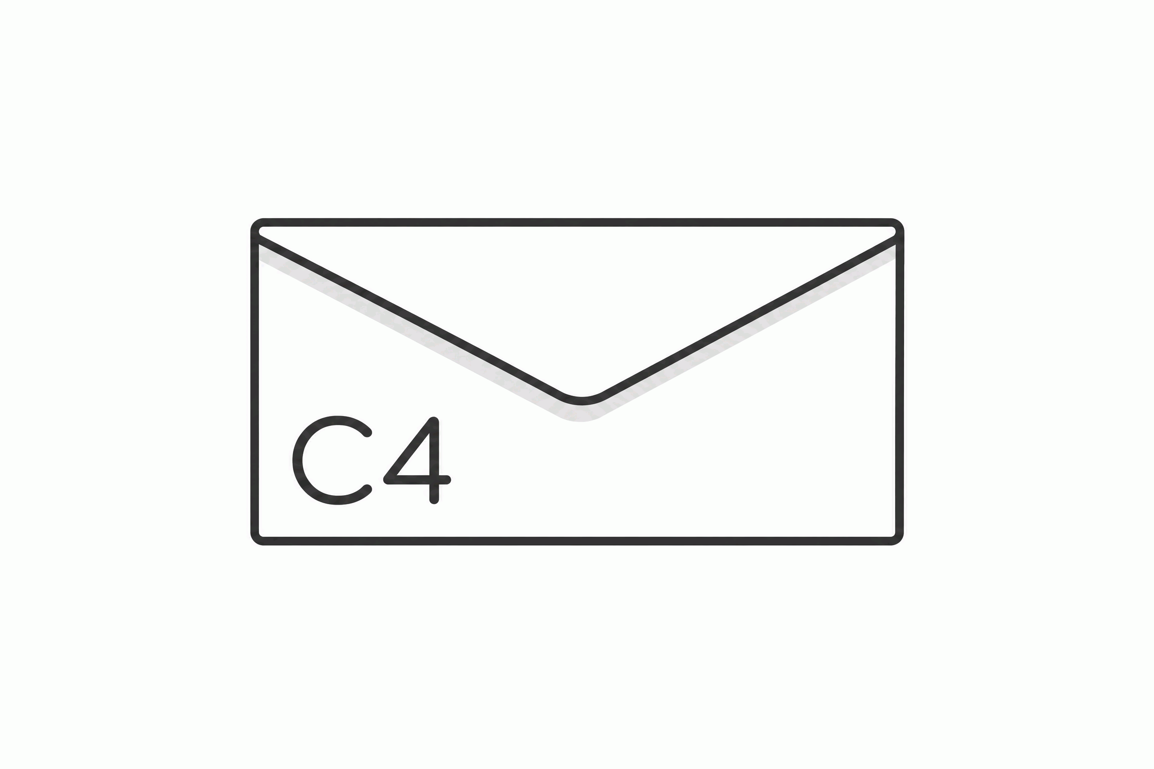 piktogram koperta C4